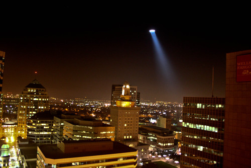 Helicopter over Oakland - Photo by Thomas Hawk
